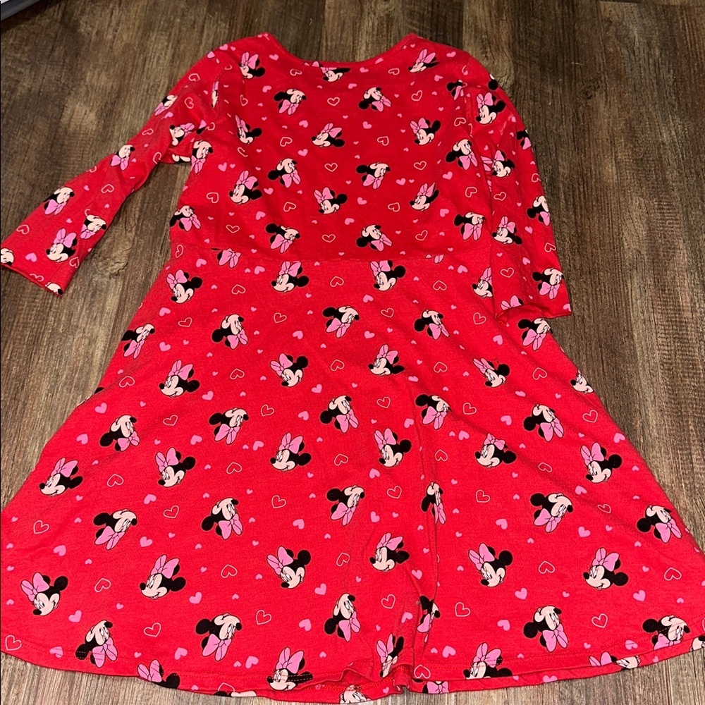 Disney‎ Minnie Mouse Dress Kids Girls size L 10/12 - Picture 5 of 5